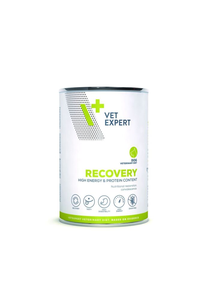 VetExpert 4T Vet. Diet Recovery atstatomieji konservai šunims 400g