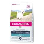 Eukanuba Breed Specific sausas maistas Vakarų Škotijos terjerams su vištiena 2,5kg