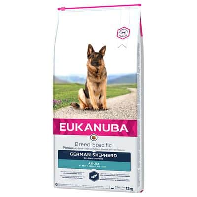 Eukanuba Breed Specific sausas maistas Vokiečių aviganiams su vištiena 12kg