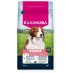 Eukanuba Base sausas maistas mažų ir vidutinių veislių senyviems šunims su ėriena ir ryžiais