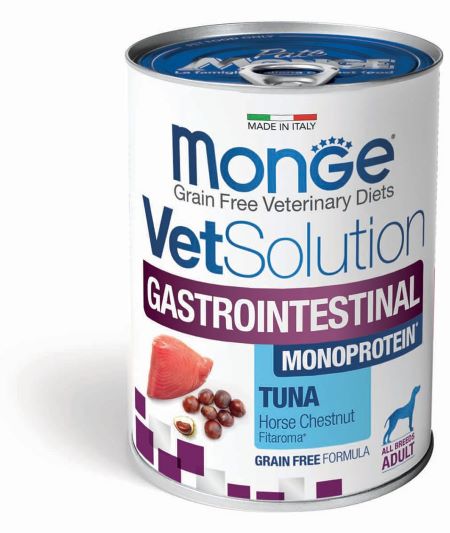 Monge VetSolution Dog Gastrointestinal konservai jautriam virškinimui 400g