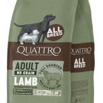 QUATTRO Adult all Breed with Lamb suaugusiems visų veislių šunims su ėriena