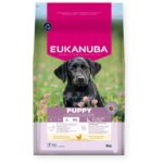 Eukanuba Base sausas maistas didelių veislių šuniukams su vištiena