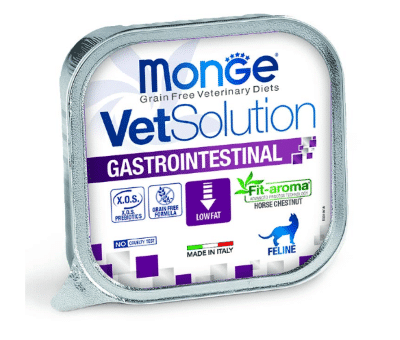 Monge VetSolution Cat Gastrointestinal dietiniai konservai katėms turinčioms virškinimo sutrikimų 7x100g
