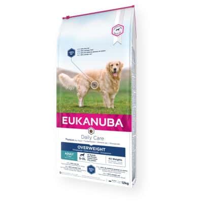 Eukanuba Daily Care Overweight sausas maistas sterilizuotiems šunims su vištiena 12kg