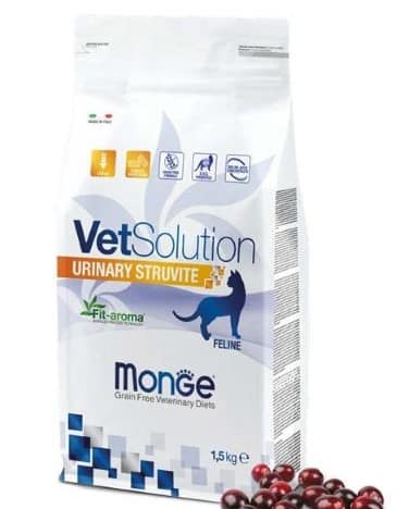Monge VetSolution Cat Urinary Struvite šlapimo sistemai