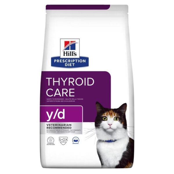 Hill’s Prescription Diet® y/d skydliaukės priežiūrai