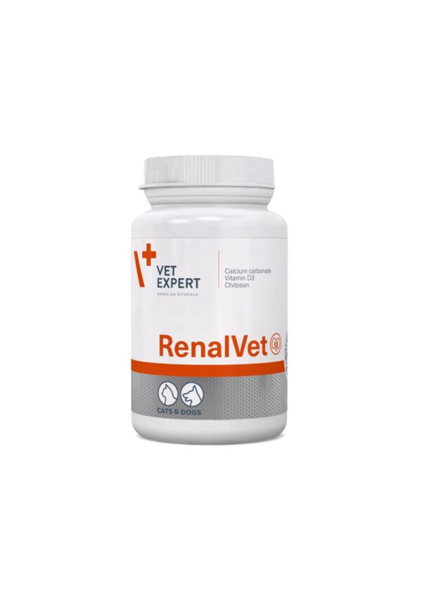 VetExpert Renalvet 300mg inkstų veiklai 60kaps.