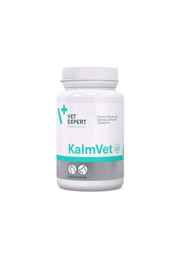 VetExpert Kalmvet šunims ir katėms streso kontrolei 60kaps.