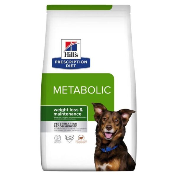 Hill’s Prescription Diet® Canine Metabolic lamb antsvorio kontrolei