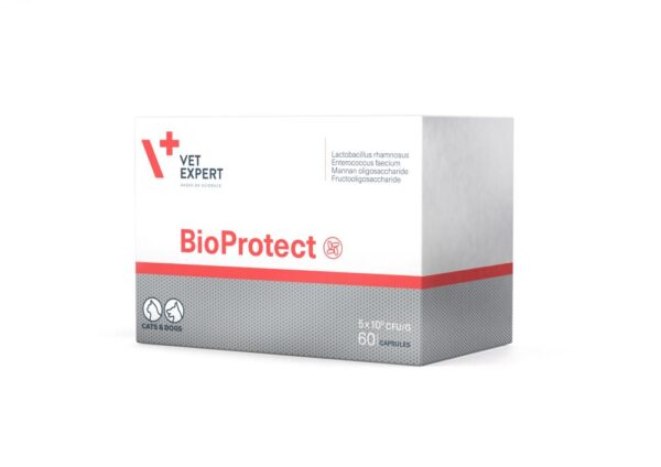 VetExpert Bioprotect 200mg šunims ir katėms 60kaps.