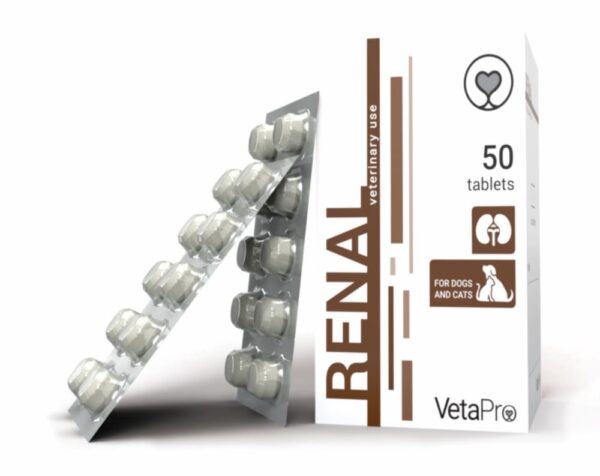 VetaPro Renal inkstų funkcijai 50tab.