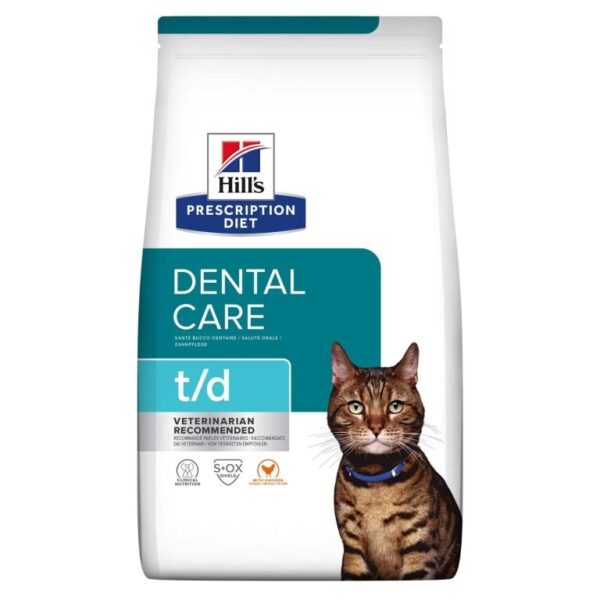 Hill’s Prescription Diet®  t/d dantų priežiūrai