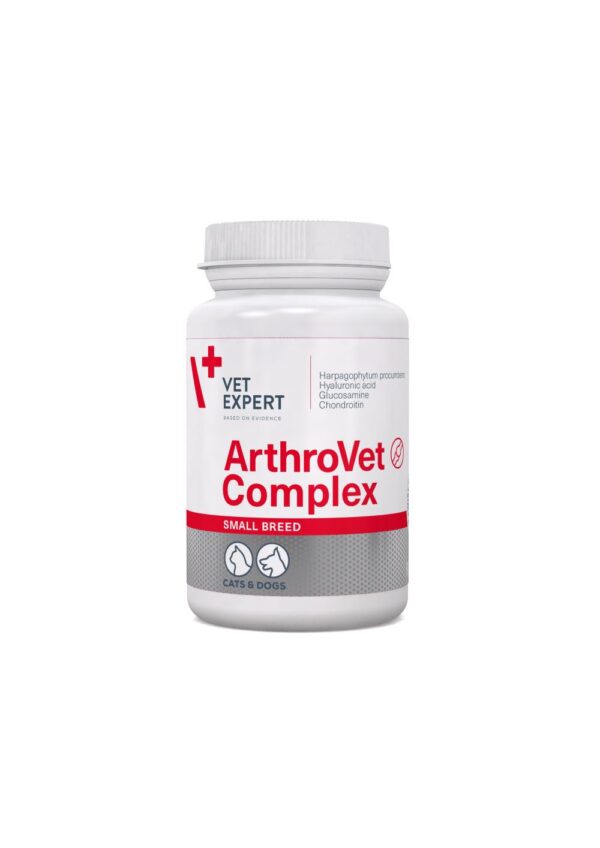 VetExpert ArthroVet HA Complex small breed & cats sąnariams 60kaps.