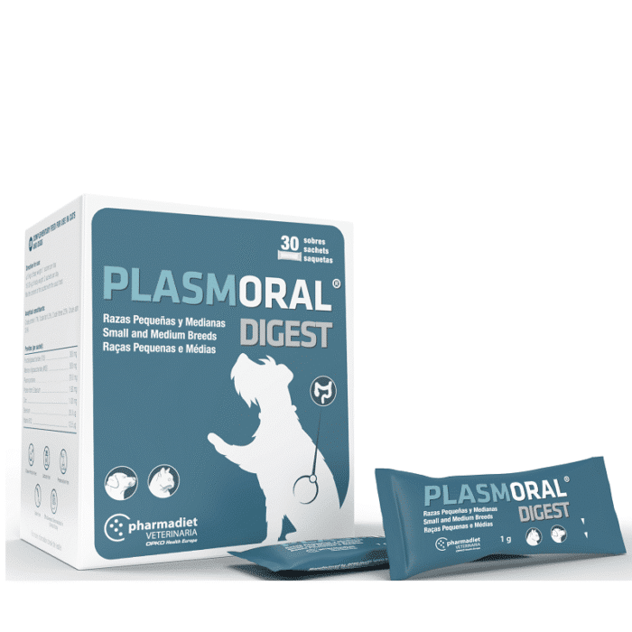 Plasmoral Digest Medium mažoms ir vidutinėms veislėms žarnyno absorbcijai N30