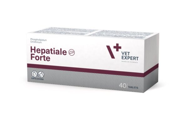 VetExpert Hepatiale Forte 300mg kepenų veiklai 40tab.