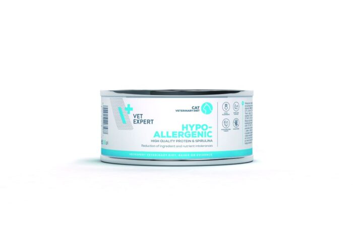 VetExpert 4T Vet. Diet Hypoallergenic konservai alergiškoms katėms 3x100g