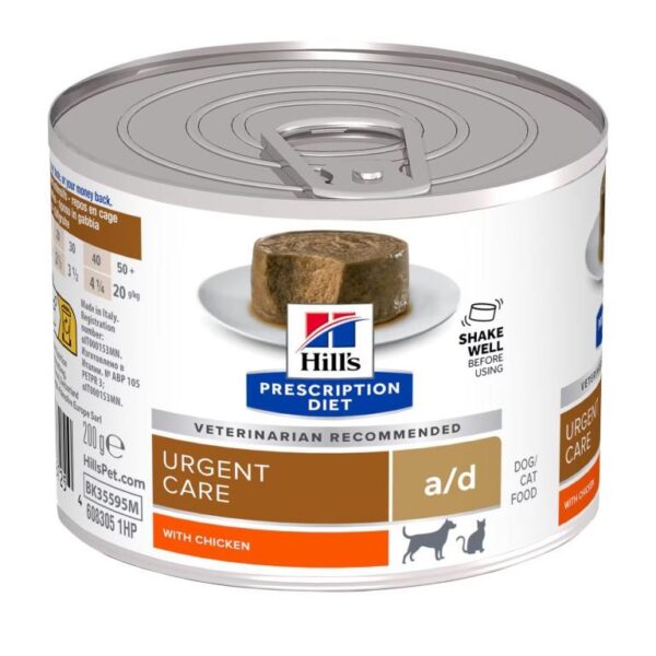 Hill’s Prescription Diet® Canine/Feline a/d 200 g išsekusiems gyvūnams