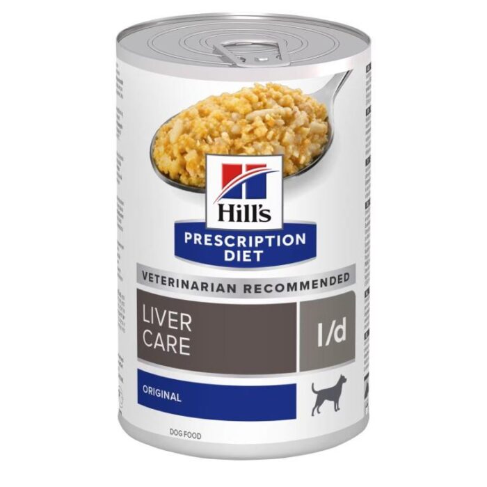 Hill’s Prescription Diet® Canine l/d 370g kepenų veiklai