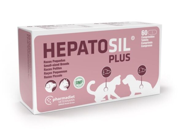 Hepatosil Plus Small Dogs & Cats kepenų veiklai 60tab.