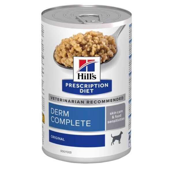 Hill’s Prescription Diet® Canine Derm Complete 370g  odos problemoms