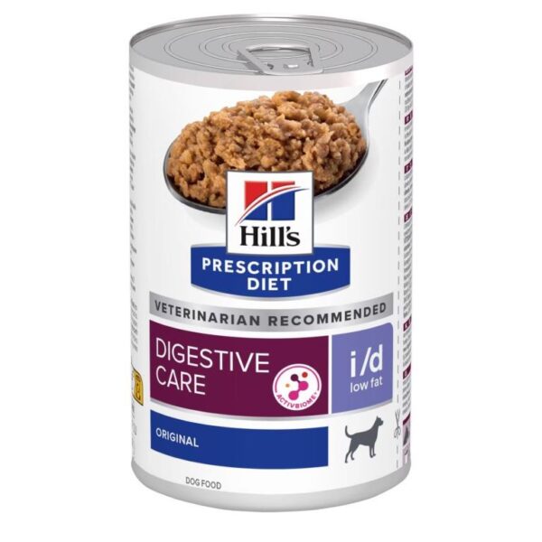 Hill’s Prescription Diet® Canine i/d Low fat 360g virškinimo sistemai