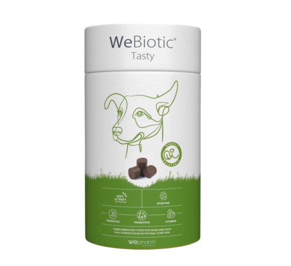 Wepharm WeBiotic Tasty chews virškinimo funkcijai N30