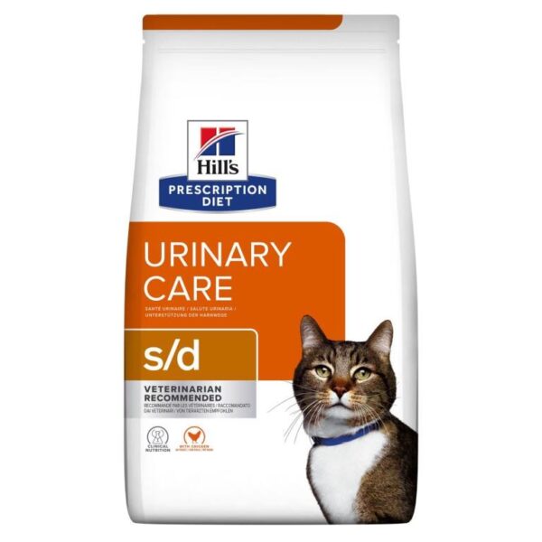 Hill’s Prescription Diet® s/d šlapimo sistemai/urolitų skaidymui