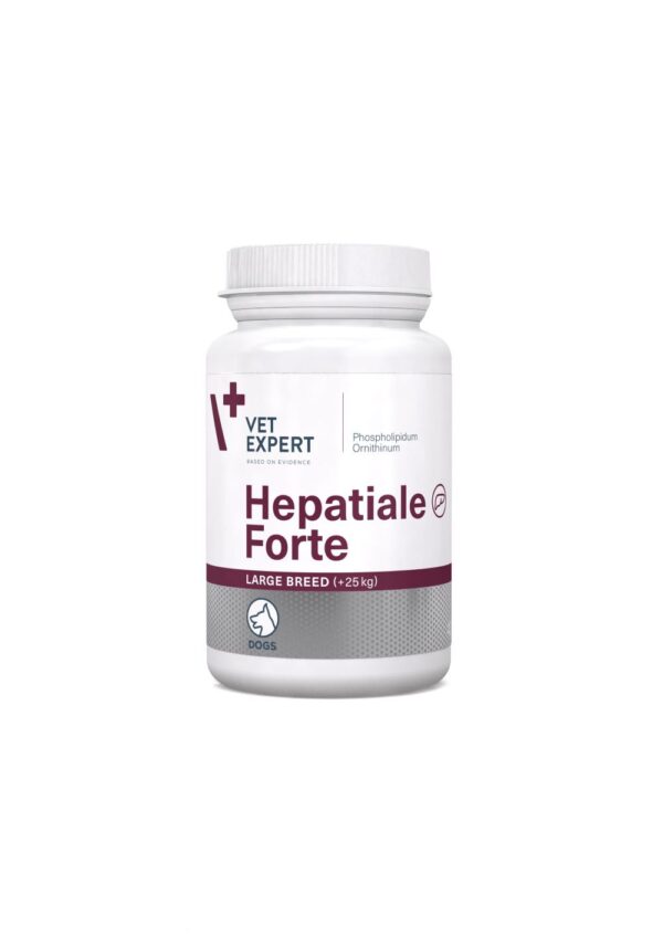VetExpert Hepatiale Forte large breed didelių veislių šunims kepenų veiklai 40tab.