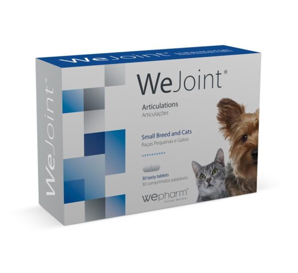 Wepharm WeJoint Small Breeds and Cats katėms ir mažų veislių šunims 30tab.