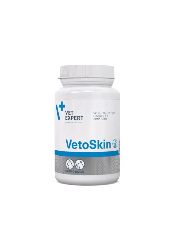 VetExpert Vetoskin 300mg odai ir kailiui 60kaps.