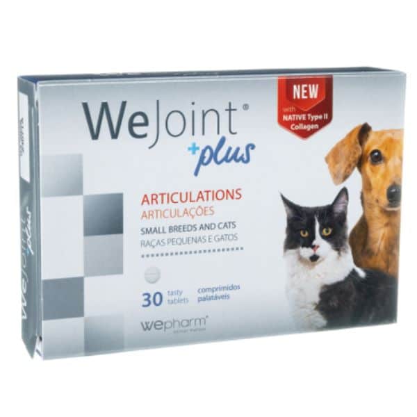 Wepharm WeJoint Small Breeds and Cats katėms ir mažų veislių šunims 30tab.