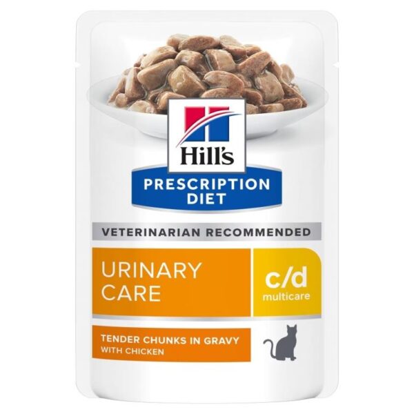Hills Prescription Diet® c/d Multicare šlapimo sistemai  12x85g.