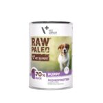 Raw Paleo Puppy Duck konservai šuniukams su antiena 400g