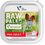 Raw Paleo Mini Adult Beef paštetas šunims su jautiena 150g