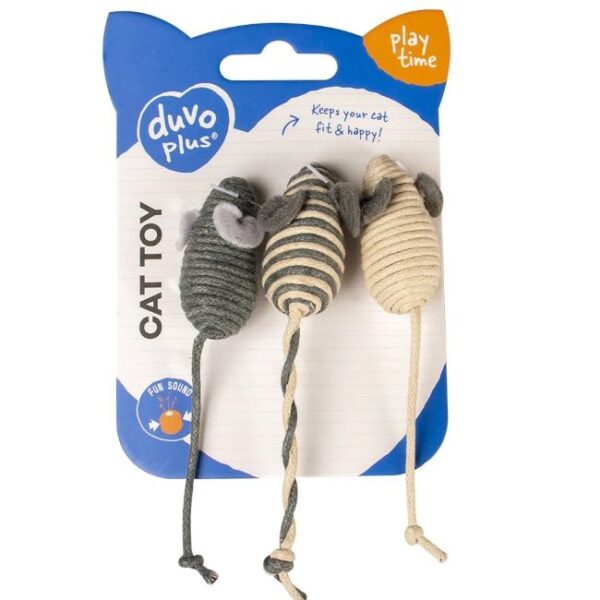 Duvo+ Pelė iš virvės 14x2x1,5cm N3