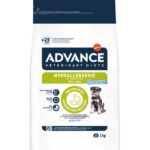 ADVANCE MINI HYPOALLERGENIC – hipoalerginis maistas mažų veislių šunims 1kg