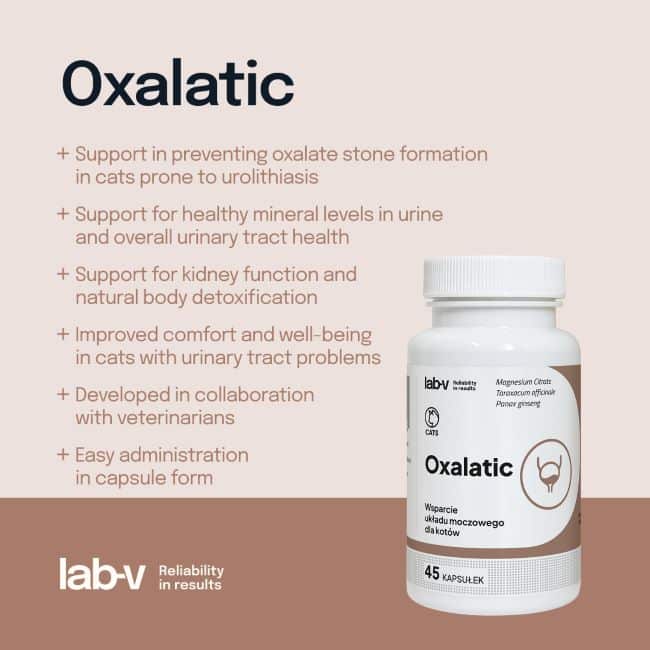 Lab-V Oxalatic šlapimo sistemai 45kaps.