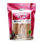 Petmex džiovintos arklių odos juostelės 15cm 200g