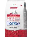 Monge Daily Line Mini Puppy and Junior jauniems mažų veislių šuniukams su vištiena 3kg