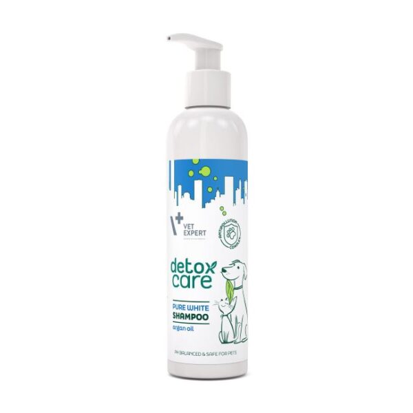 VetExpert DETOX CARE PURE WHITE šampūnas 250ml