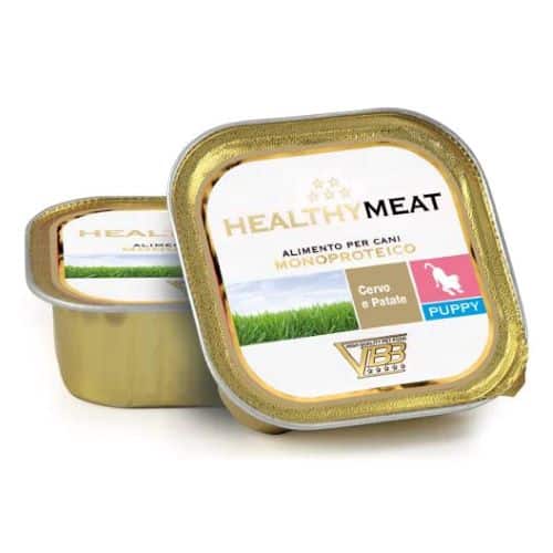 Healthy Meat Cervo e Patate Puppy monoproteininis paštetas šuniukams su elniena ir bulvėmis 150g