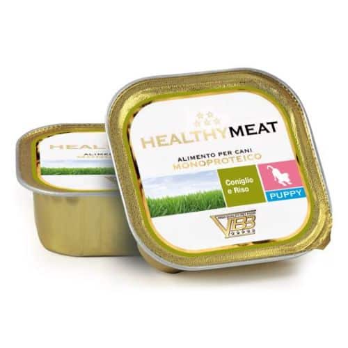 Healthy Meat Coniglio e Riso Puppy paštetas šuniukams su triušiena ir ryžiais 150g