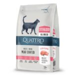 QUATTRO Sterilised Extra Salmon sterilizuotų kačių pašaras su lašiša