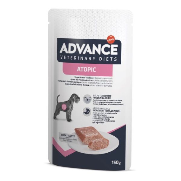 Advance Wet Atopic Mini Dog konservai alergiškiems šunims 150g x 8