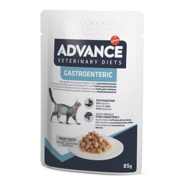 Advance Wet Gastroenteric Cat konservai jautriam virškinimui katėms 85g x 12