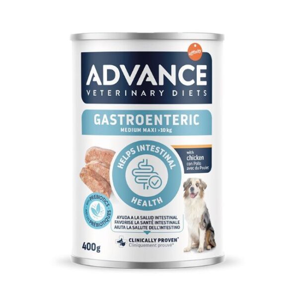 Advance Wet Gastroenteric Dog Med/Max konservai šunims jautriam virškinimui 400g