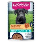 Eukanuba Life Care konservai suaugusiems šunims su vištiena ir kalakutiena 400g