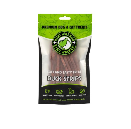 Kiwi Walker oru džiovintos minkštos antienos juostelės 100g