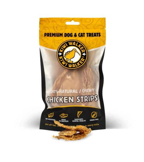 Kiwi Walker oru džiovintos vištienos juostelės 100g